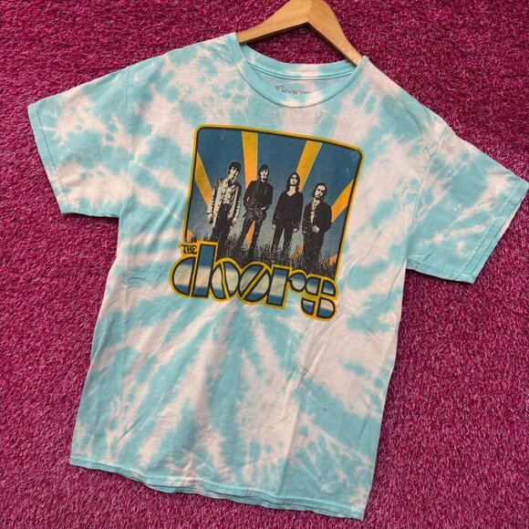 The Doors JIm Morrison Tie dye Rock Tshirt size large - Picture 3 of 4
